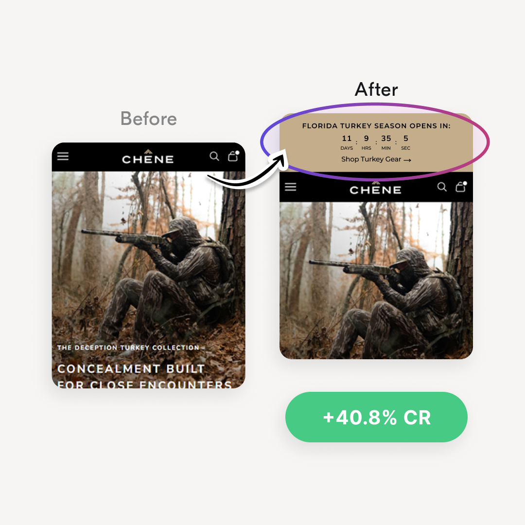 Personalized countdown timer